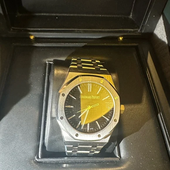 A brand new factory watch